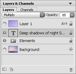 "Layers" Palette