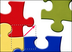 Selection from center