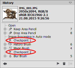 Creating Checkpoints