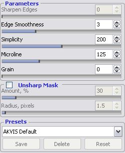 AKVIS Default preset