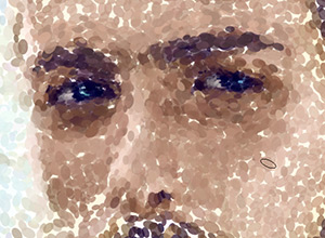 Using Pointillist Brush