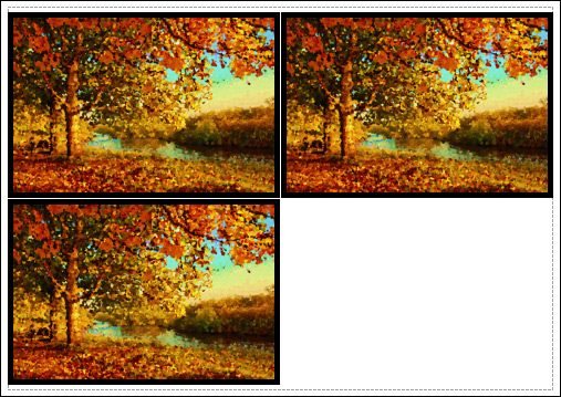 Image Copies Printing on a Single Page