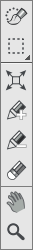 Toolbar on the Before tab