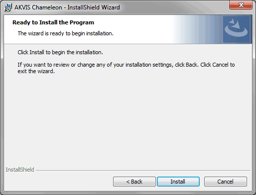 Choose a folder in the Main menu where you want AKVIS program