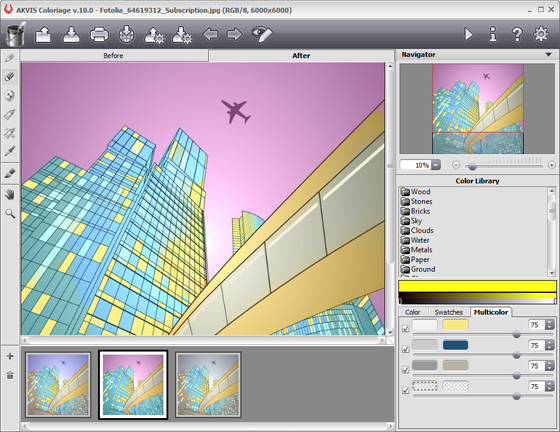 Photo colorization software AKVIS Coloriage