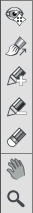 Toolbar on the Before tab