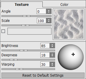 Texture Tab