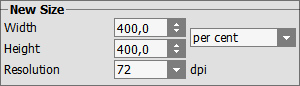 Increase the original image by 4 times