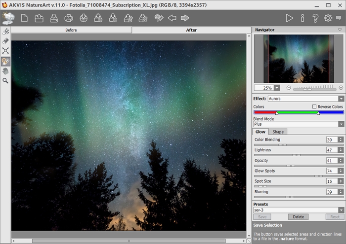Aurora Effect: Polar Lights
