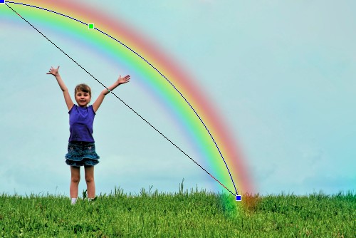 Changing the Shape of the Rainbow