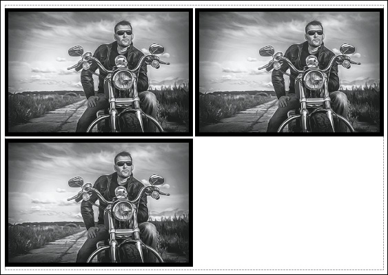 Image Copies Printing on a Single Page