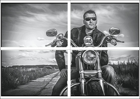 Large Format Printing on Multiple Pages