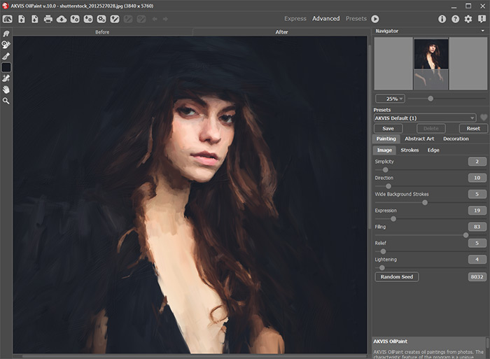 Oil Painting Effect