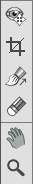 Toolbar on the Before tab